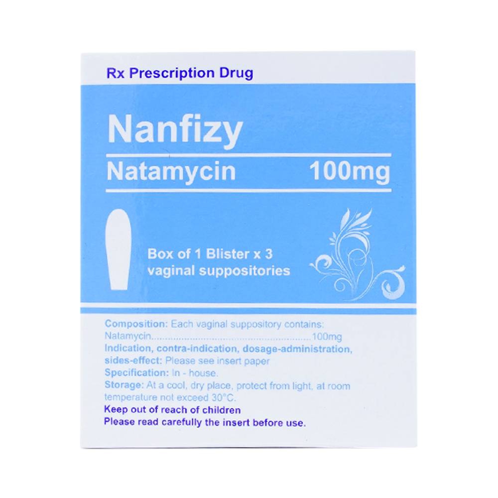 Hình ảnh thuốc đặt phụ khoa Natamycin