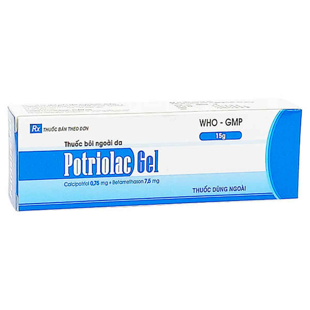 Thuốc bôi Calcipotriol dạng gel Potriolac