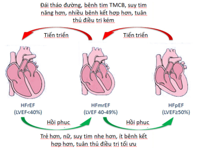 Triệu chứng suy tim tâm thu