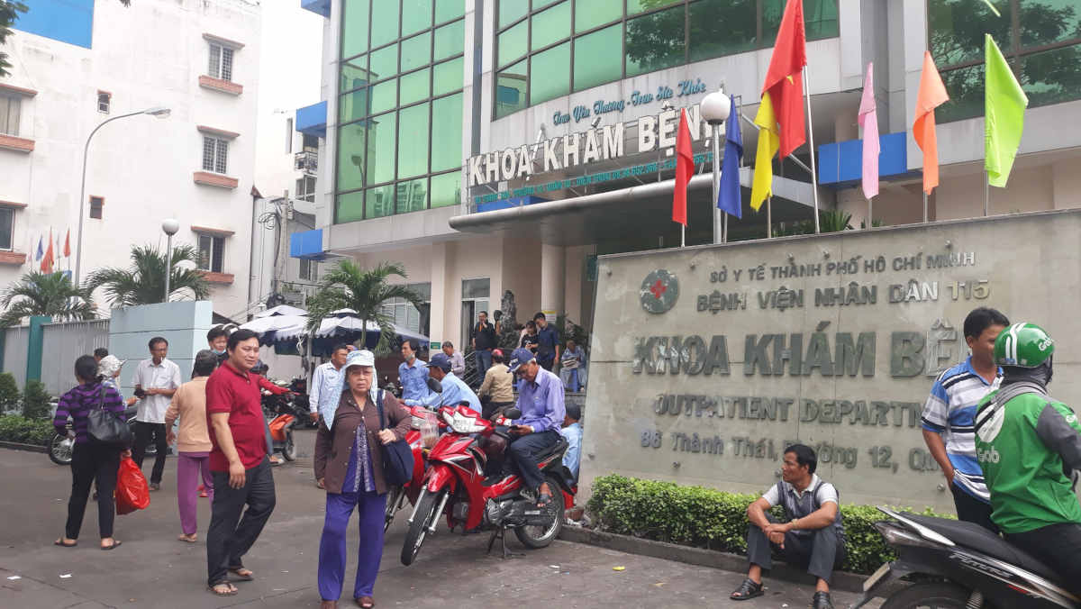 Cơ sở vật chất Bệnh viện Nhân dân 115