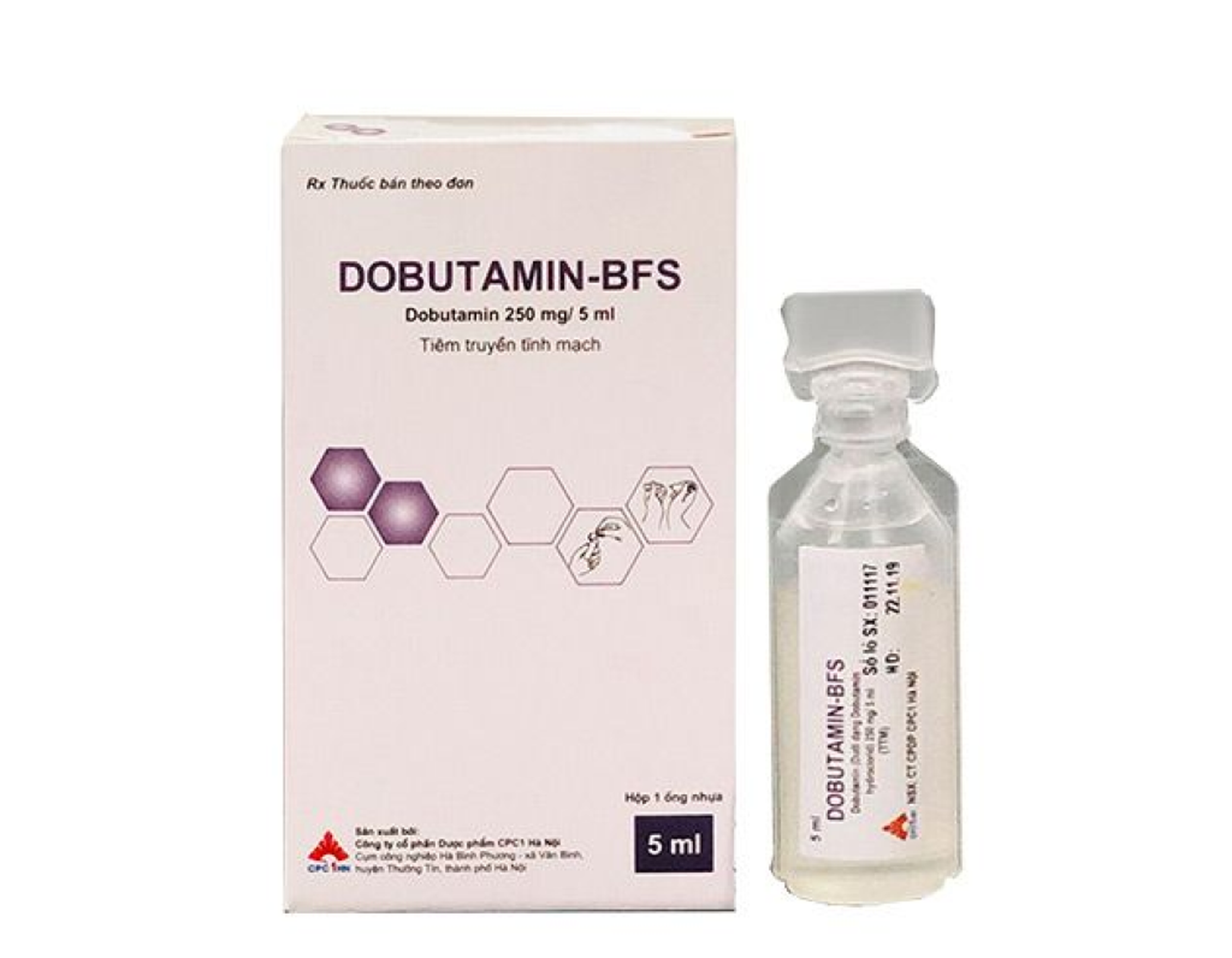 Dobutamine ống tiêm