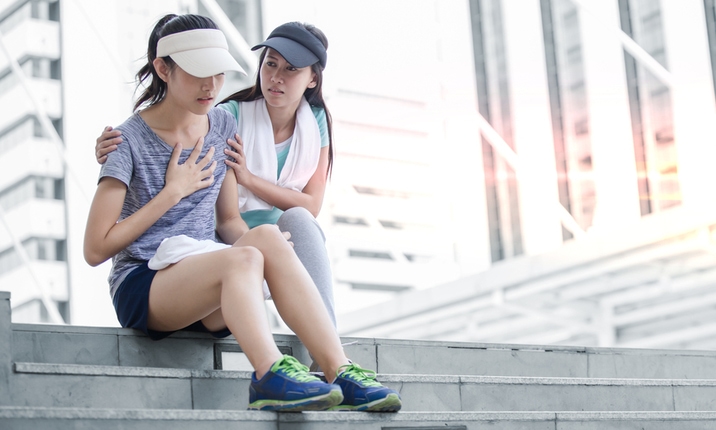 Triệu chứng khó thở khi gắng sức