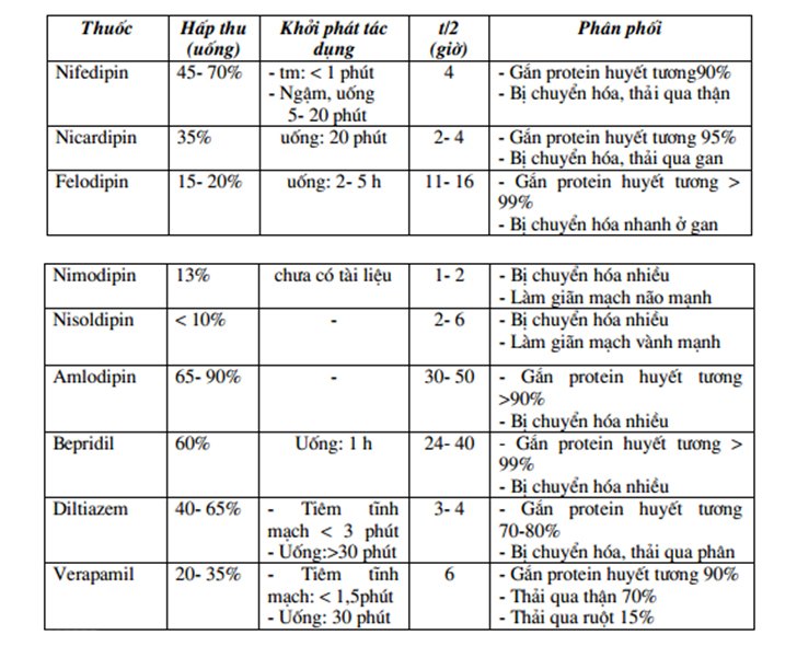 Cơ chế chẹn kênh canxi của Felodipine