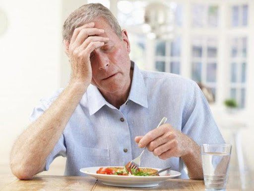 Ảnh hưởng của giảm vị giác