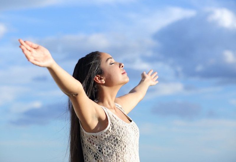 Cảm giác khát không khí buộc phải hít sâu