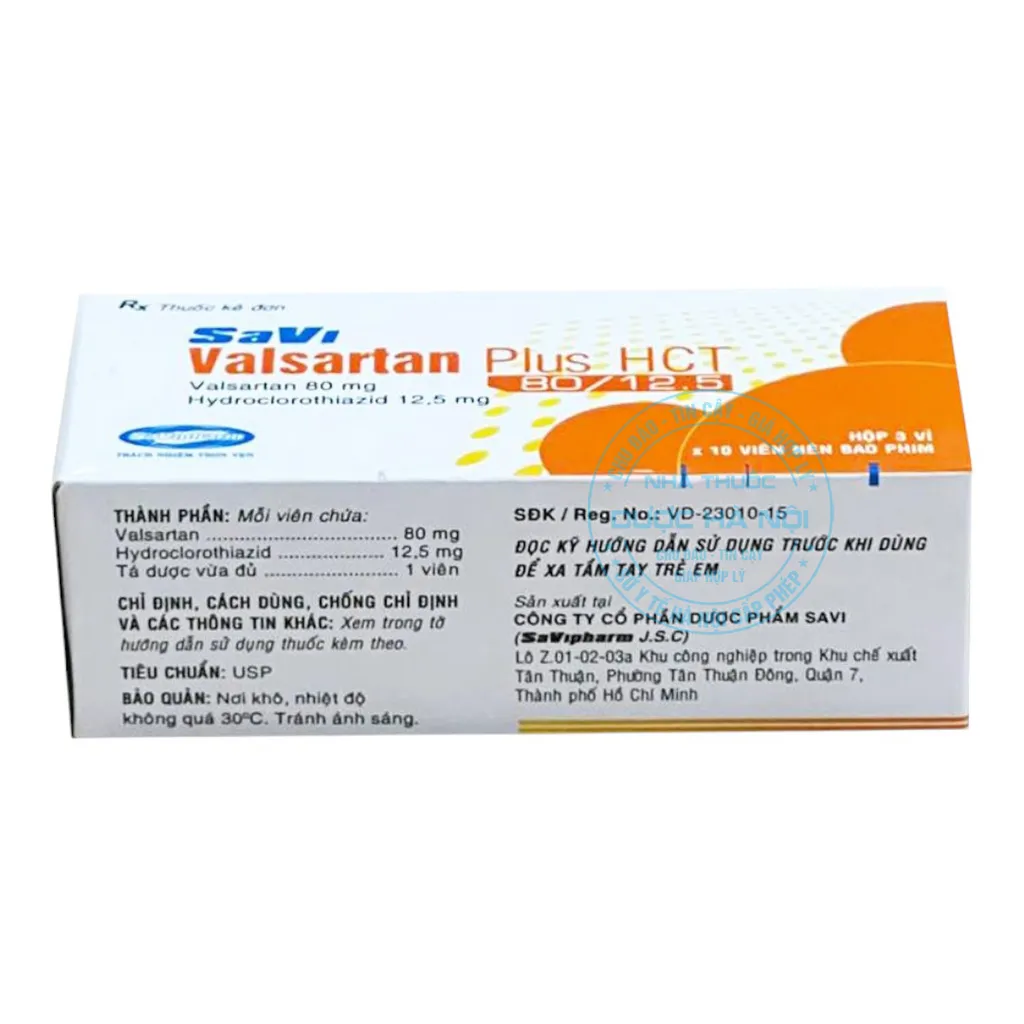 Kết Hợp Valsartan và Hydrochlorothiazide: Một Lựa Chọn Phổ Biến 8 biệt dược valsartan hydrochlorothiazide phổ biến