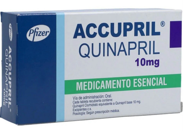 Bệnh nhân điều trị bằng Quinapril