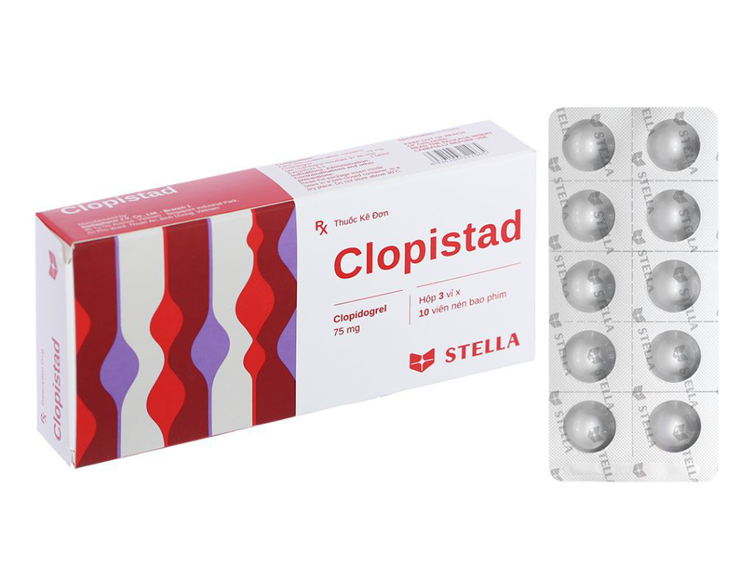 Clopidogrel Stella 75mg
