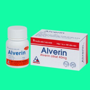 Alverin trị đau bụng co thắt