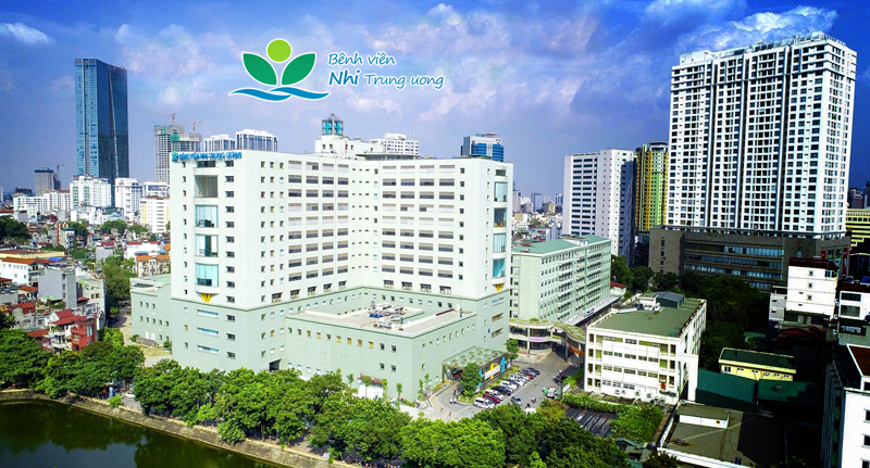 Toàn cảnh Bệnh viện Nhi Trung ương
