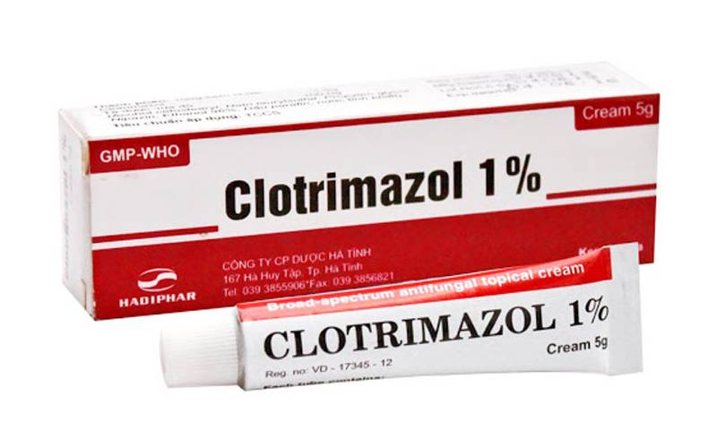 Clotrimazole điều trị nấm da và nấm âm đạo