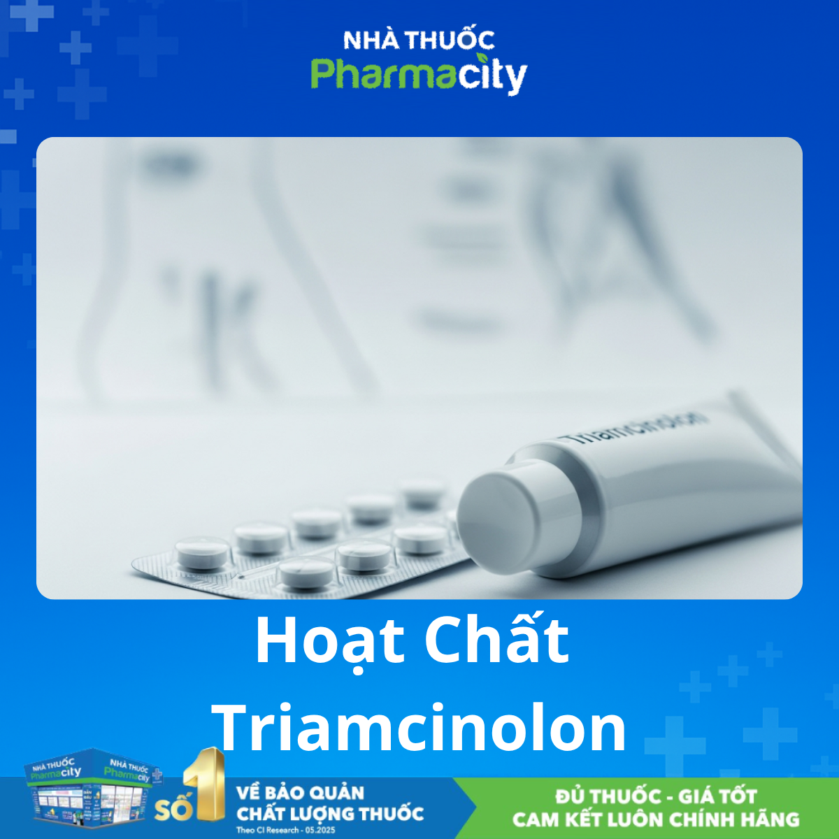 Triamcinolone: Corticoid Đa Năng Cho Nhiều Bệnh Da Liễu 7 thuốc Triamcinolone