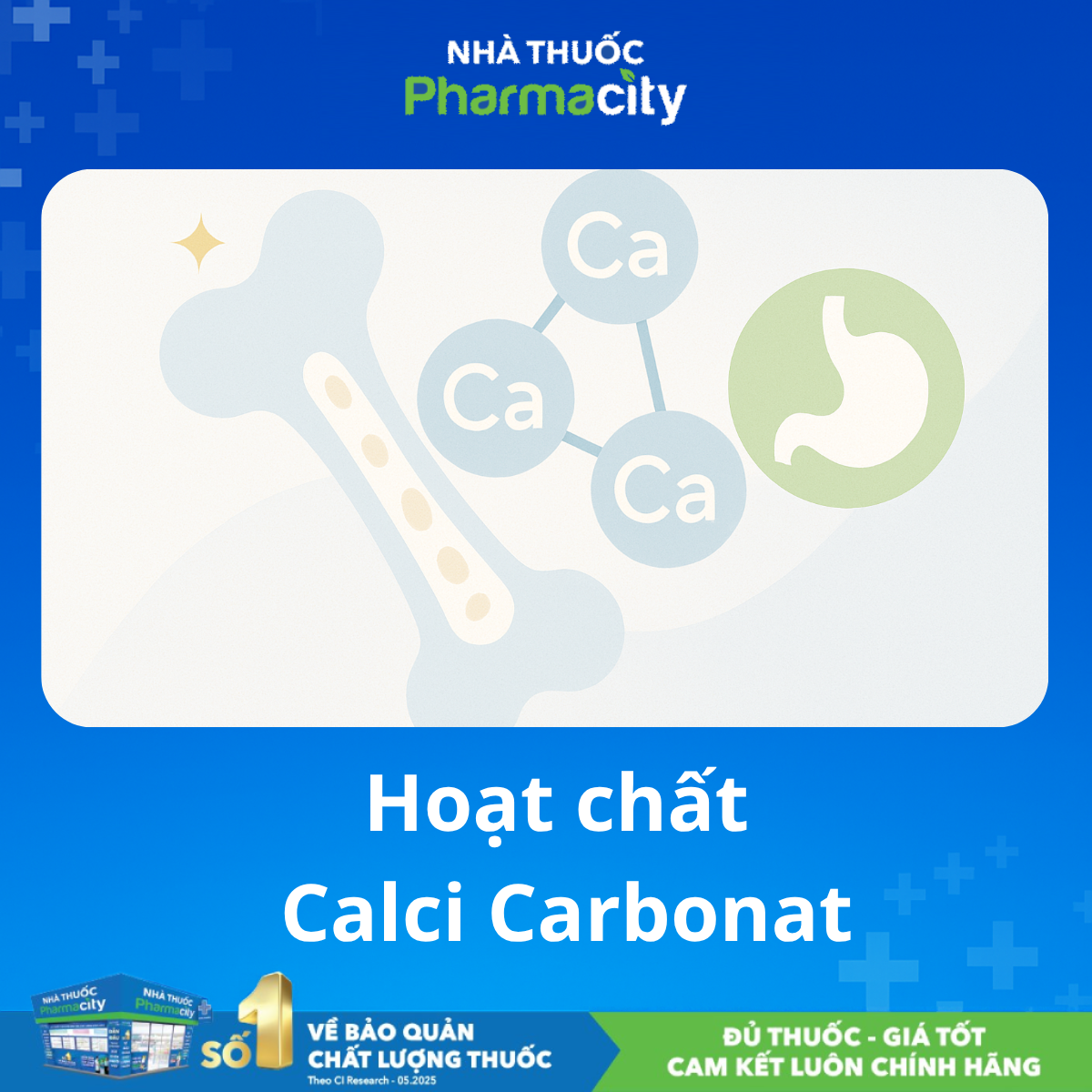 Canxi carbonat là gì