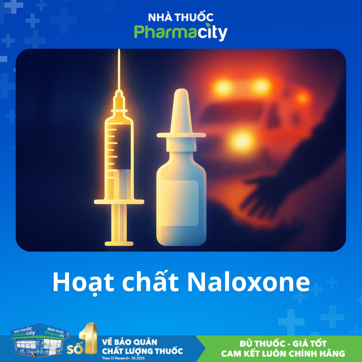 Naloxone dạng xịt cứu sống