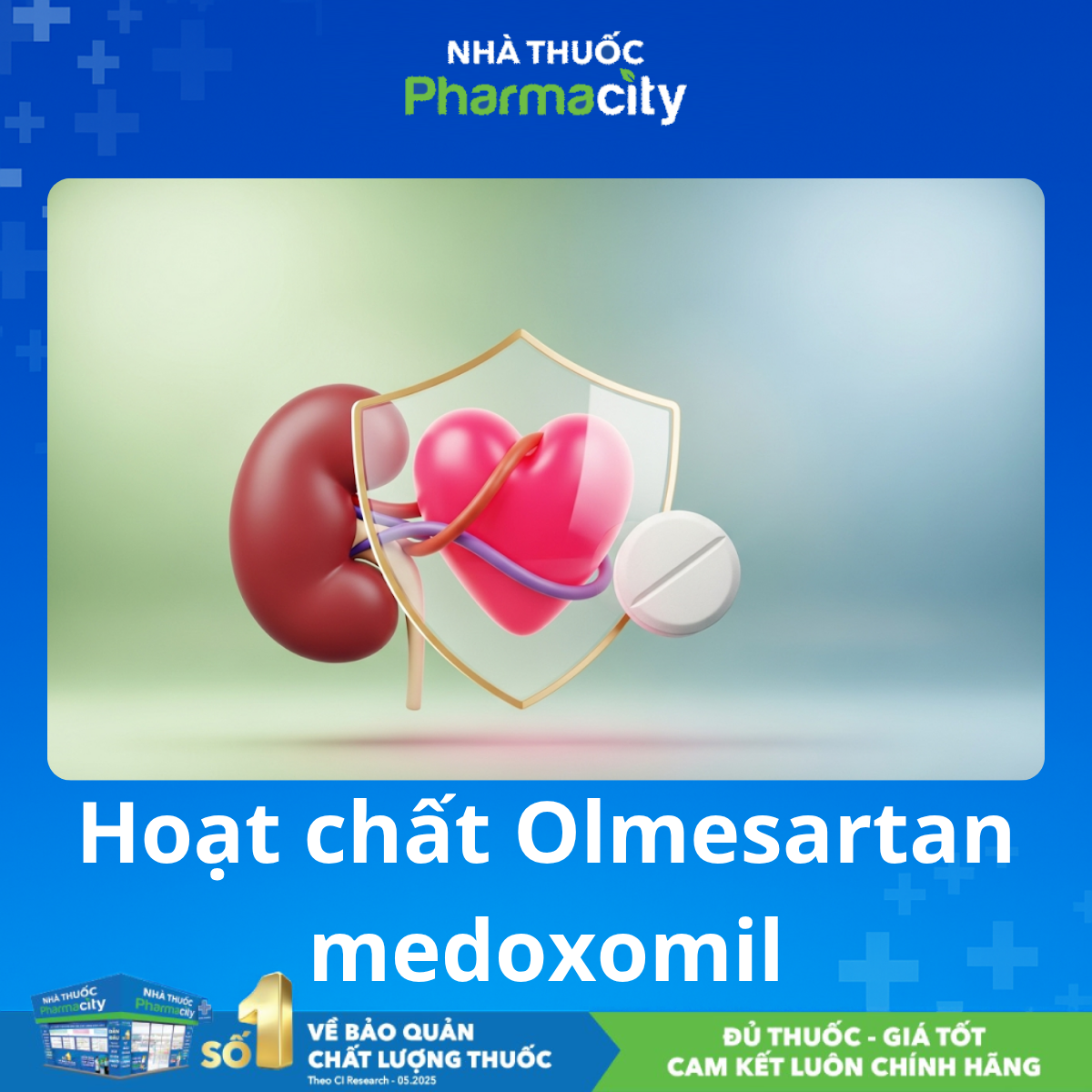 Hoạt chất Olmesartan