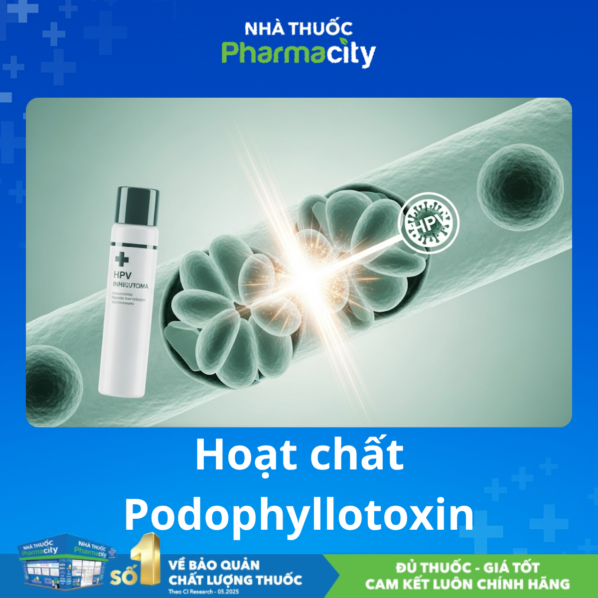 Hình ảnh cấu trúc hóa học của Podophyllotoxin