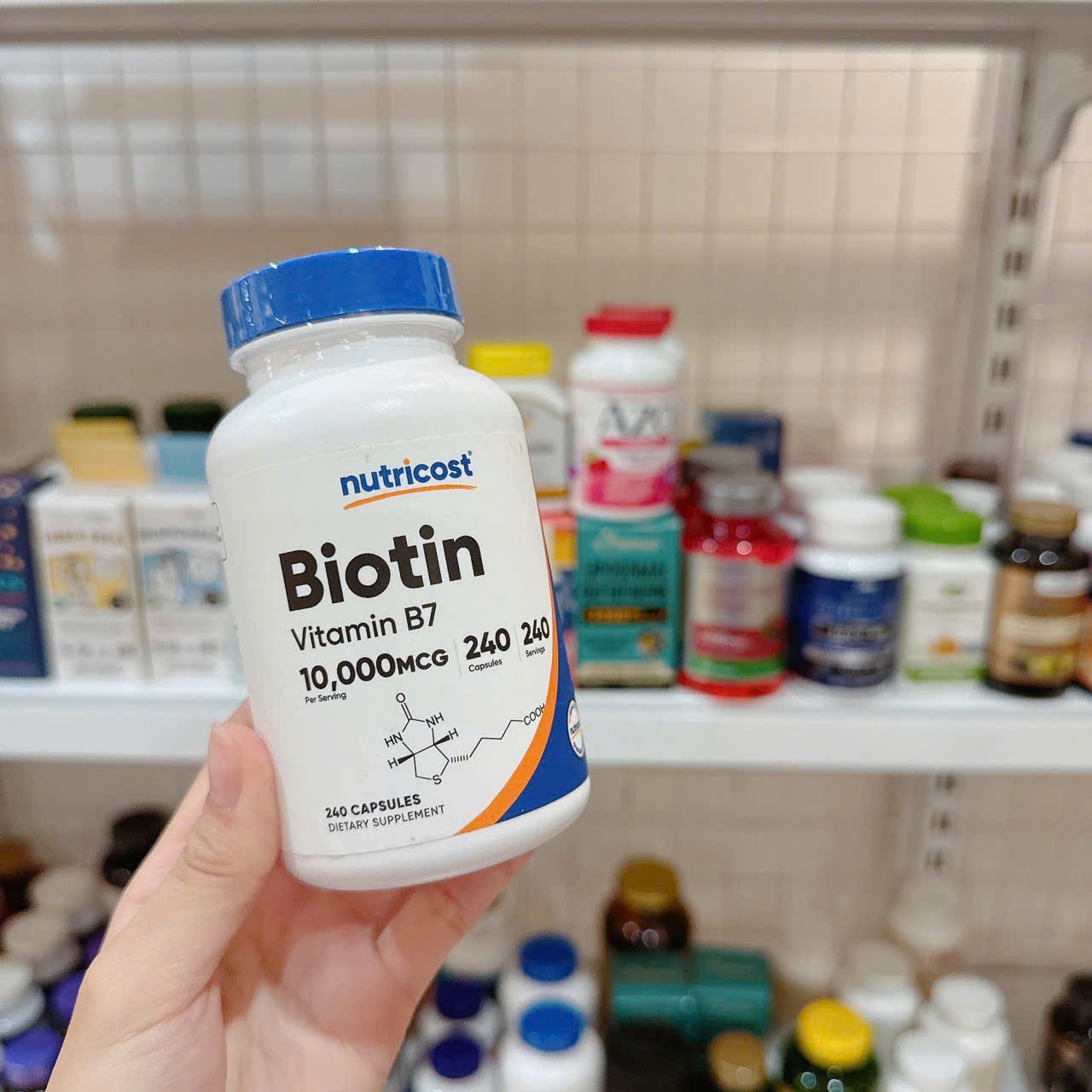 Biotin giúp tóc khỏe mạnh
