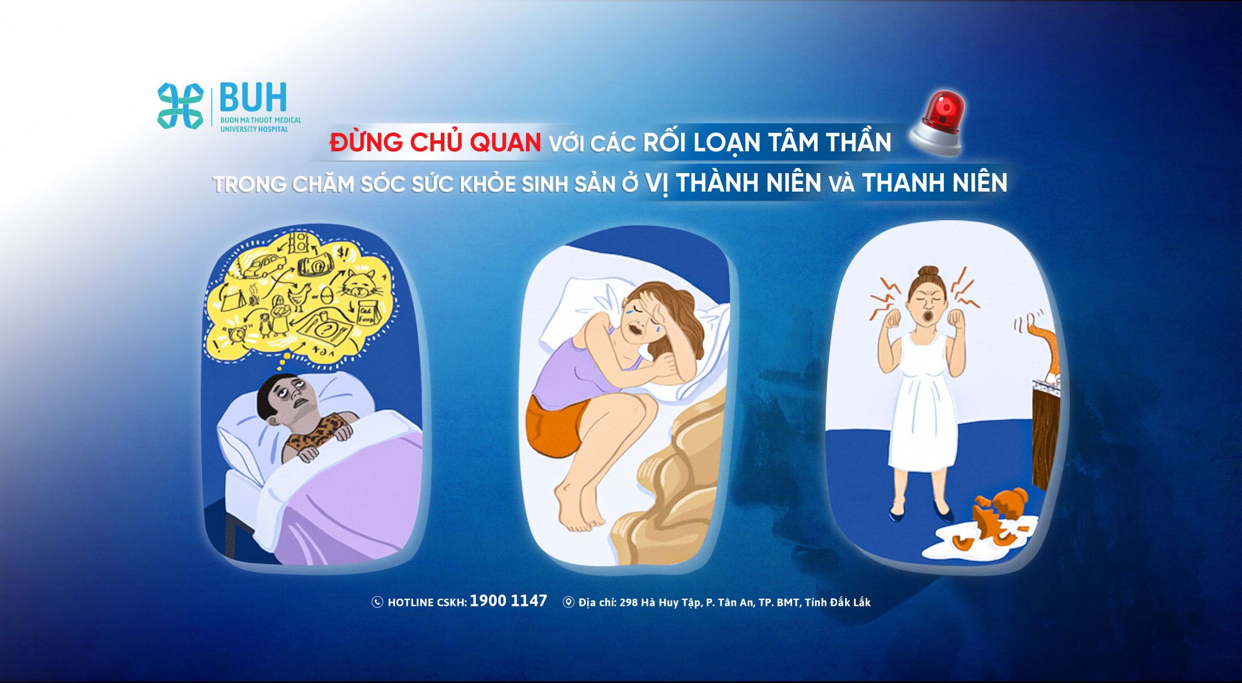 Nguyên nhân gây loạn thần do bệnh lý y khoa