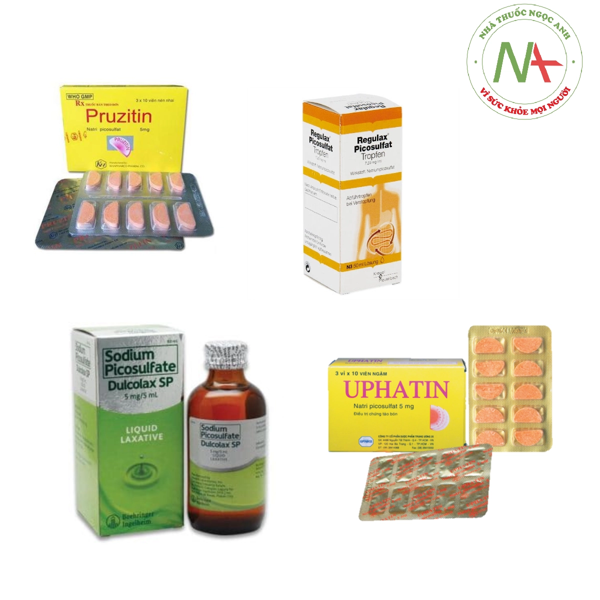 Natri Picosulfate dạng dung dịch