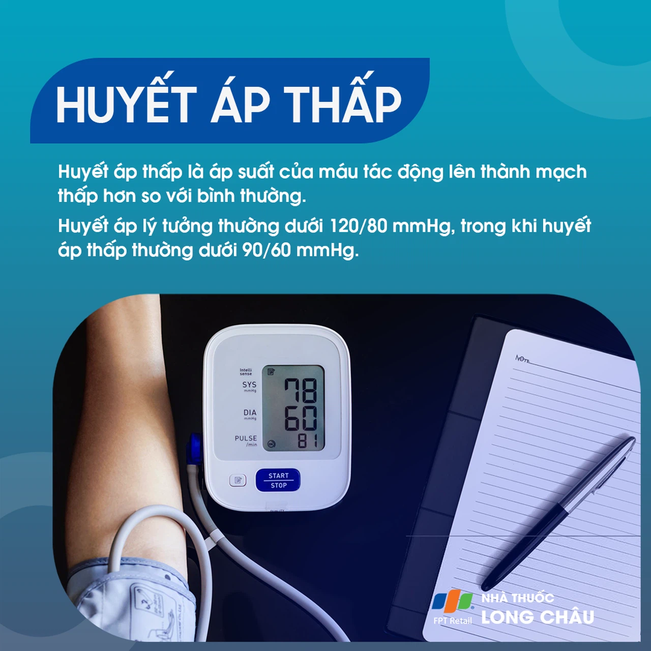 Huyết áp thấp là gì
