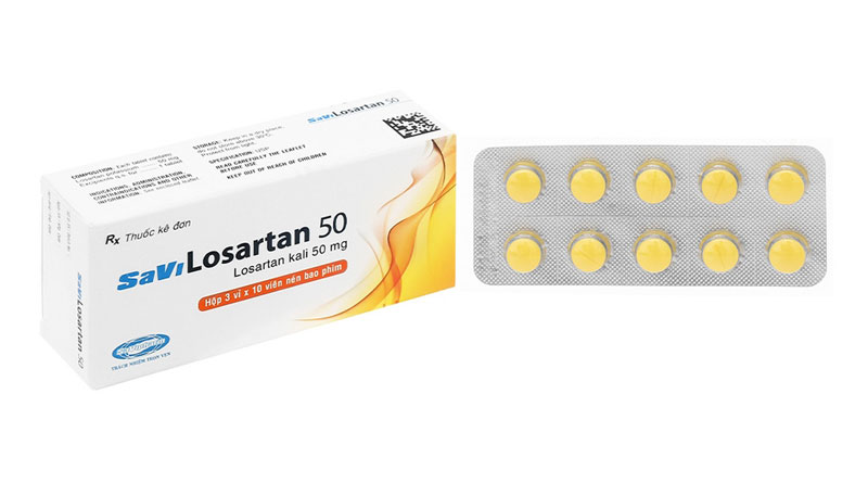 Viên nén Losartan 50mg