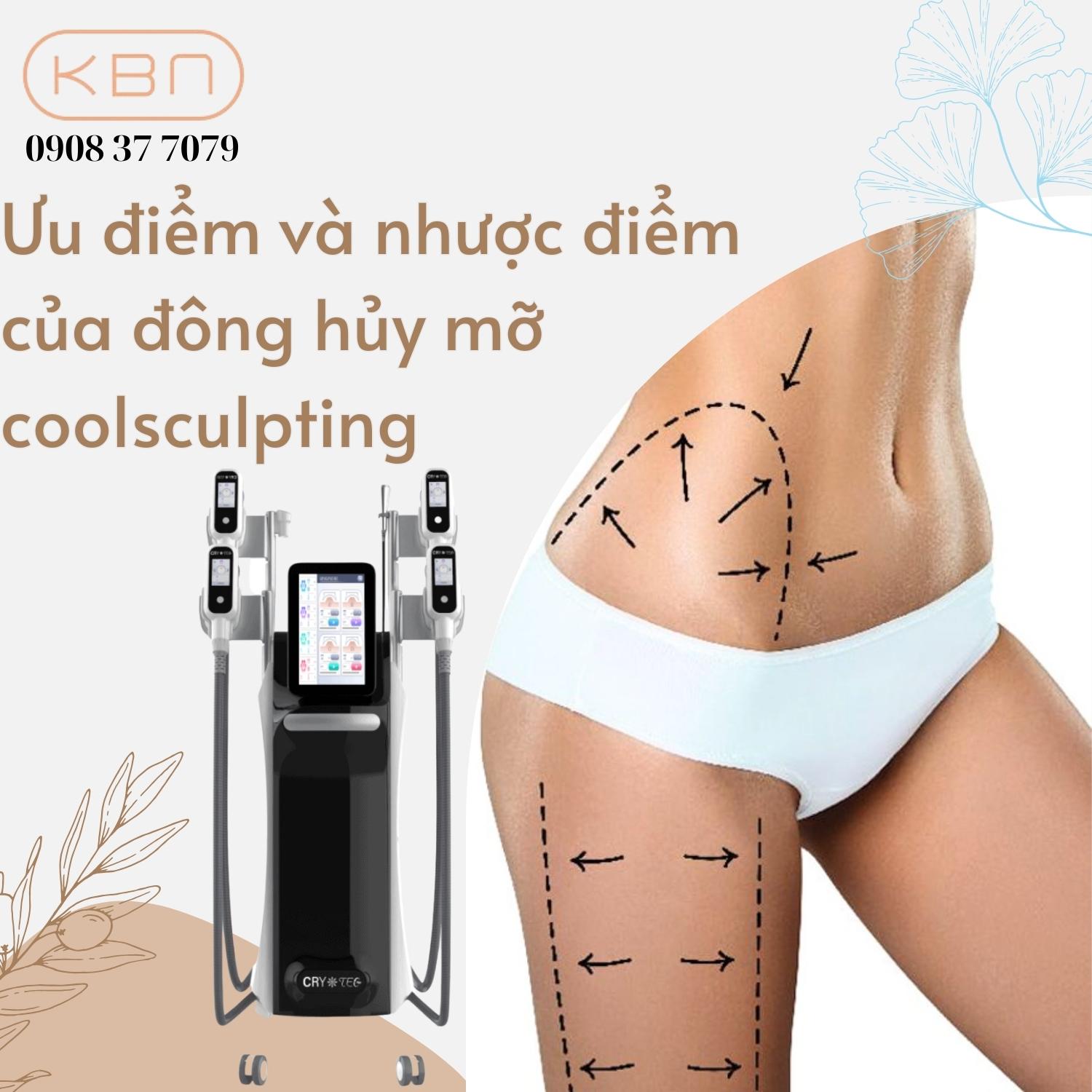 Ưu và nhược điểm của công nghệ đông hủy mỡ CoolSculpting