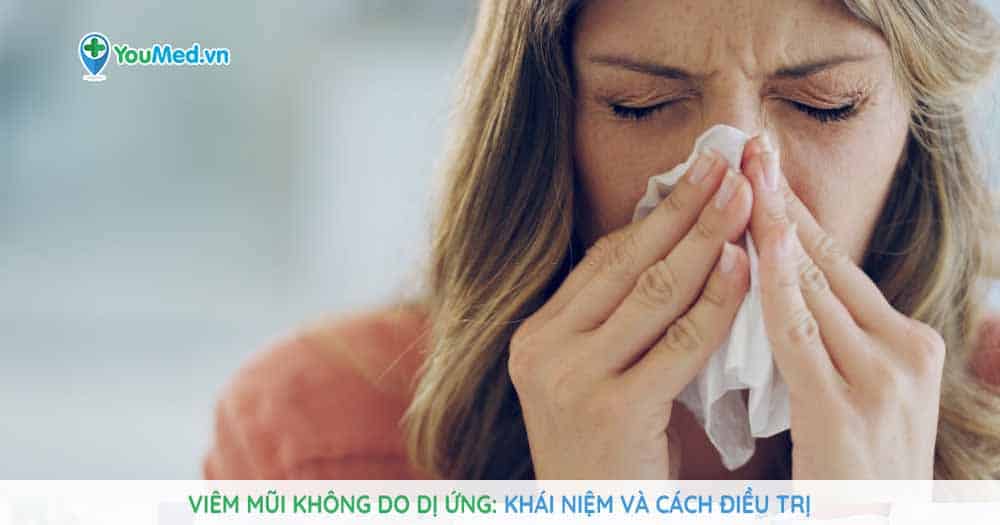 Triệu chứng viêm mũi không dị ứng
