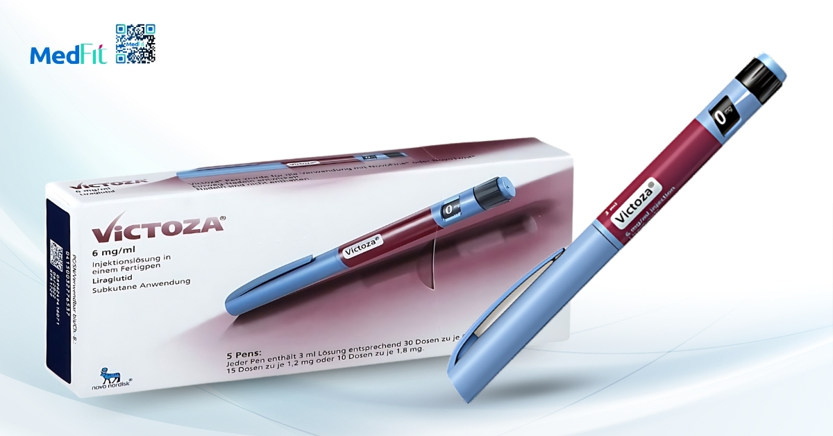 Victoza chứa liraglutide - điều trị tiểu đường type 2