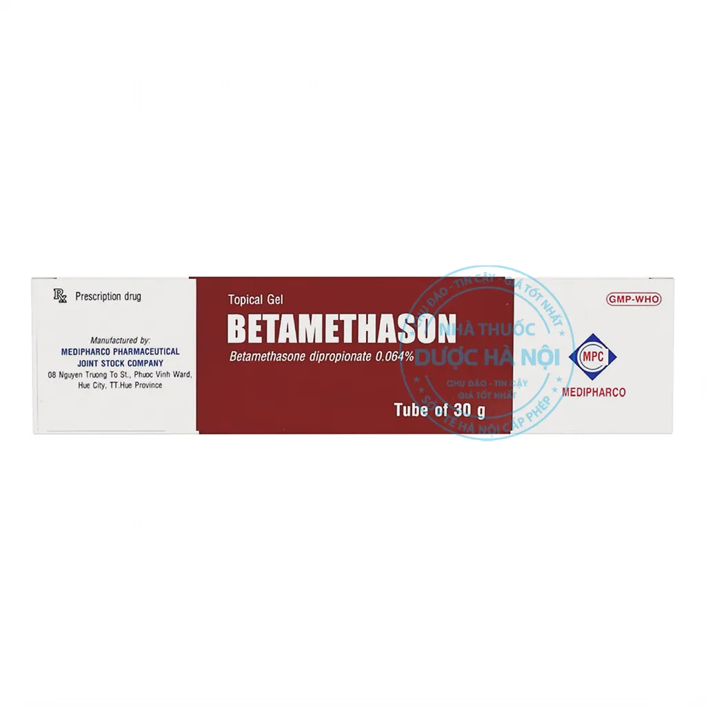 Betamethasone điều trị vảy nến