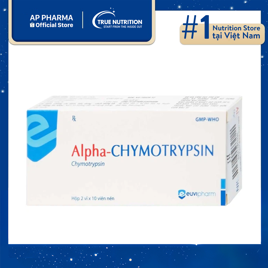 Alpha Chymotrypsin viên nén