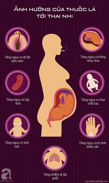 tác động của thuốc lá đến khả năng sinh sản