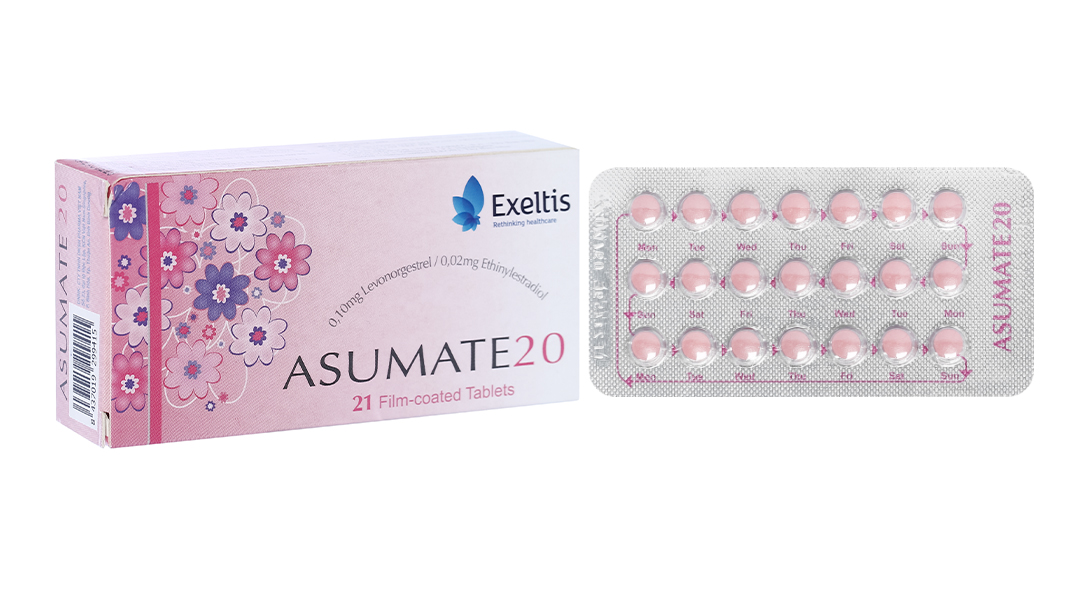 Viên tránh thai Asumate 20