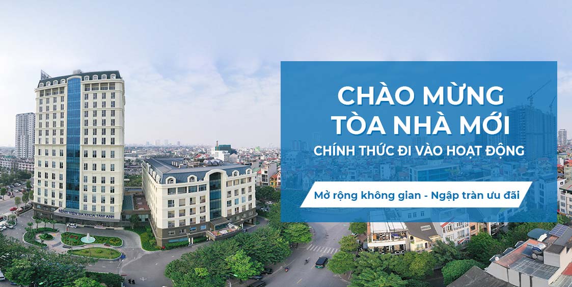 Khuôn viên bệnh viện Tâm Anh
