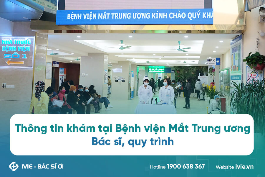 Trang thiết bị hiện đại tại Bệnh viện Mắt Trung ương