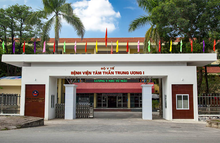 Toàn cảnh Bệnh viện Tâm thần Trung ương 1