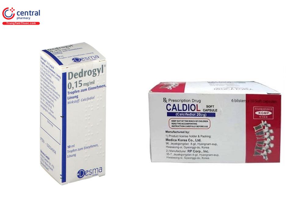Thuốc chứa calcifediol