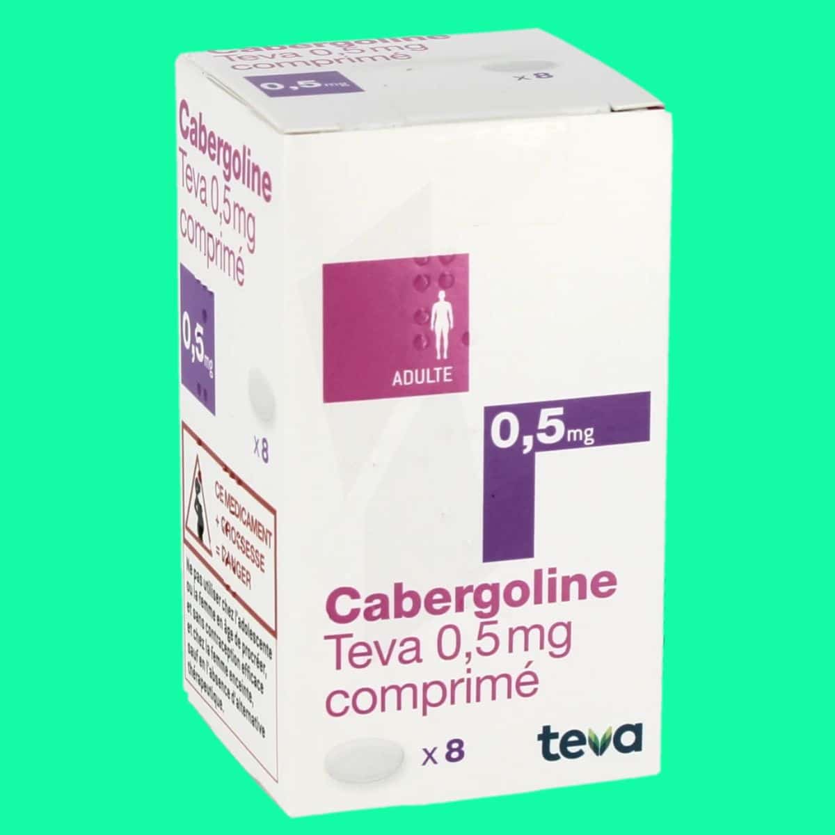 Cabergoline Teva 0.5mg