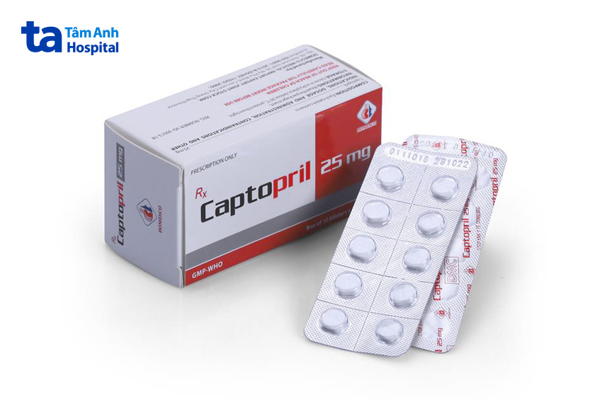 Captopril trong điều trị tăng huyết áp