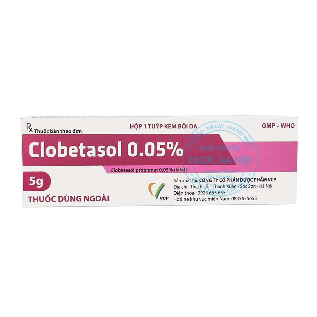 Clobetasone dạng kem