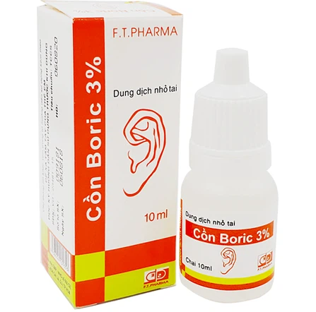 Kem sát khuẩn chứa acid boric