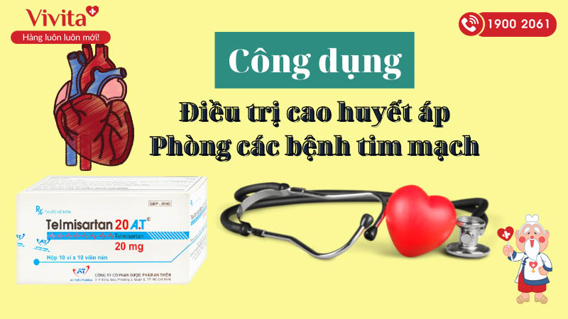 Lợi ích chuyển hóa của Telmisartan trên người bệnh tiểu đường type 2