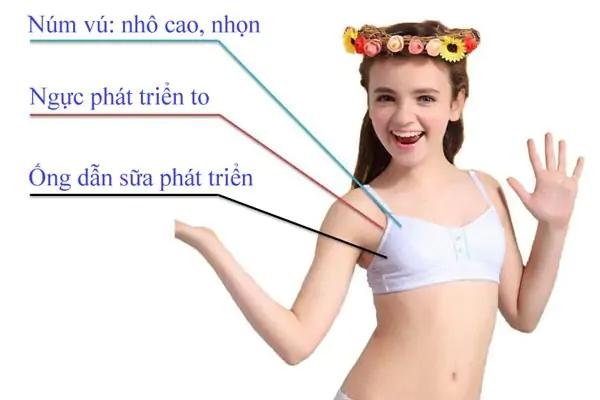 Dấu hiệu dậy thì sớm