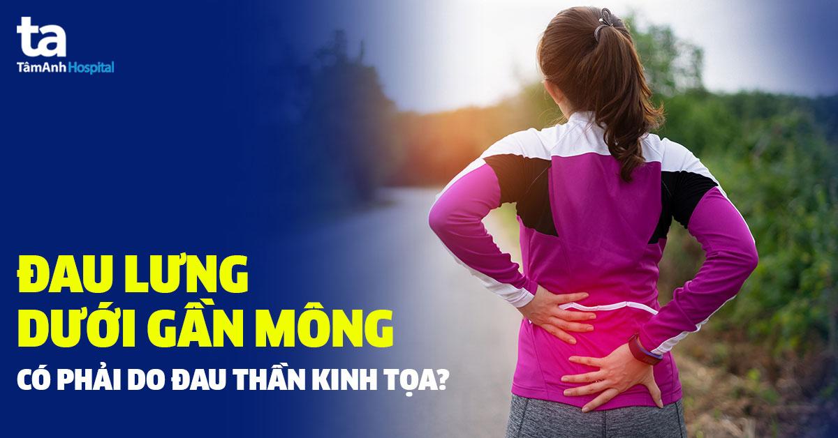 Triệu chứng đau thắt lưng gần mông
