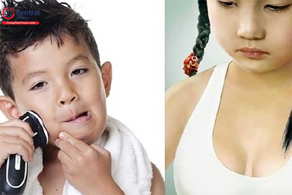 Các nguyên nhân gây dậy thì sớm ngoại biên