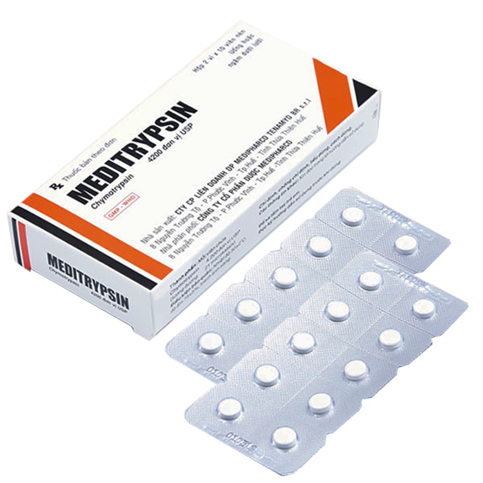 Hộp thuốc Alpha Chymotrypsin