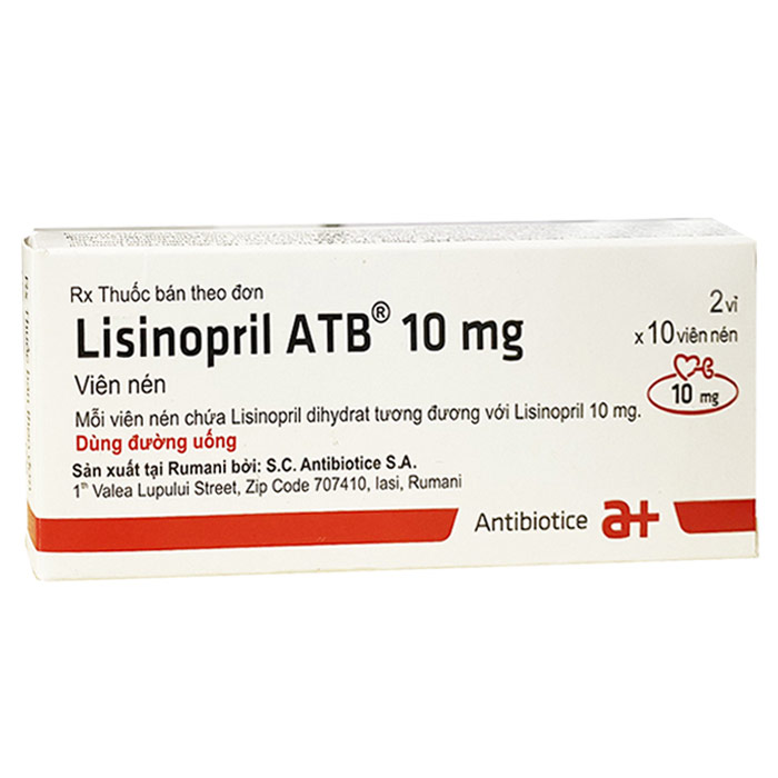Lisinopril ATB 10mg