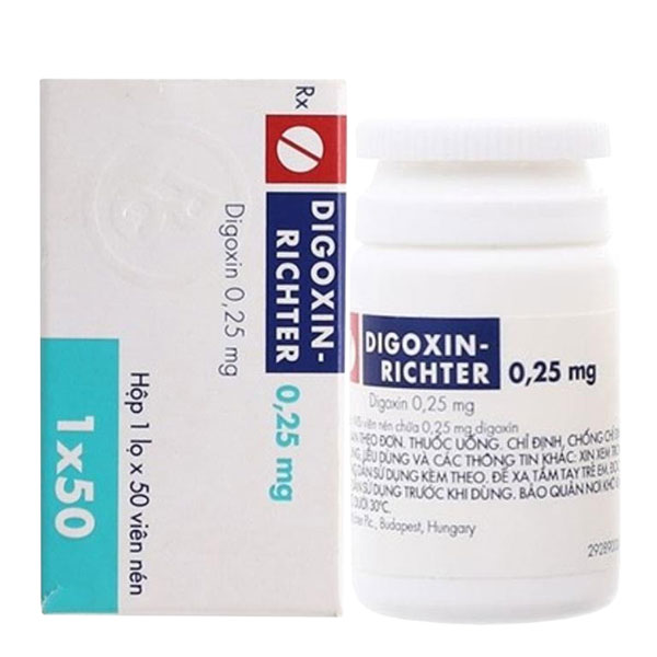 Viên Digoxin 0.25mg