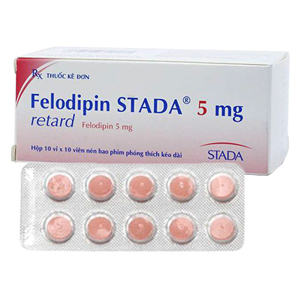 Thuốc Felodipine STADA 5mg retard