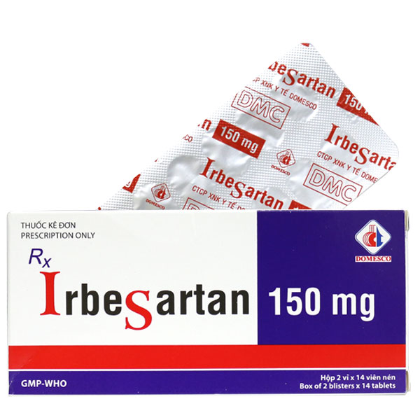 Irbesartan: Bảo Vệ Thận Hiệu Quả Cho Bệnh Nhân Đái Tháo Đường 7 Thuốc Irbesartan 150mg bảo vệ thận