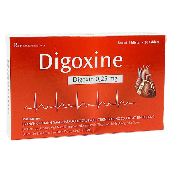 Thuốc Digoxin dạng viên